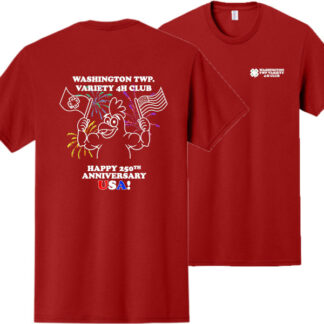 2026 Washington Twp 4H Tee Shirts